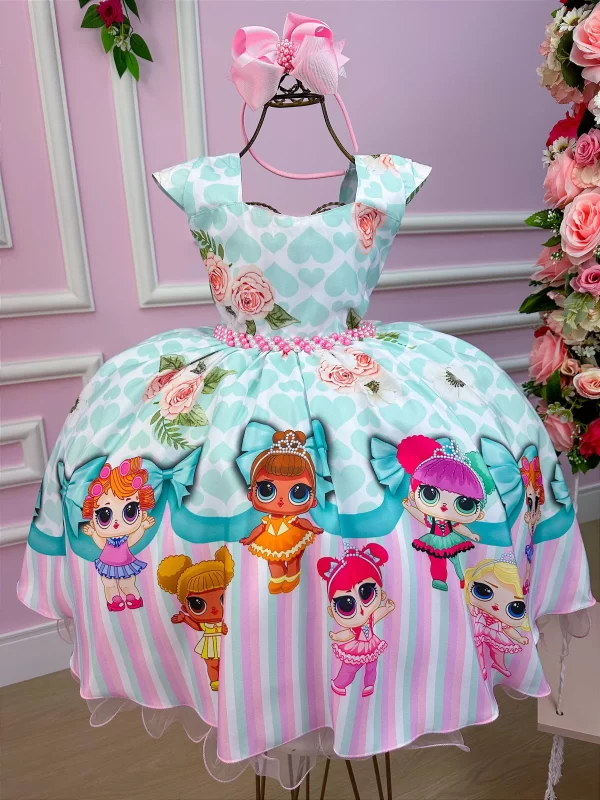 Vestido Infantil Temáticos da Gigi LOL