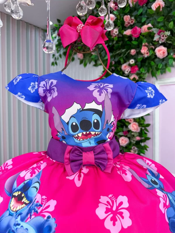 Vestido Infantil Temáticos da Gigi Lilo e Stitch - Image 6